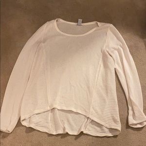 Cream sweater